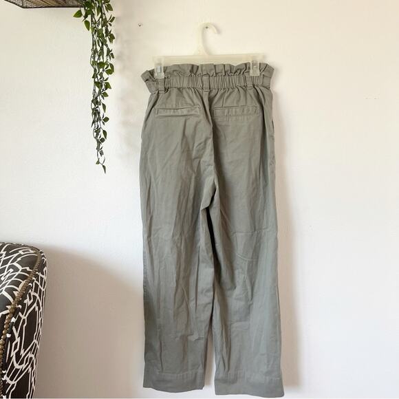🌿3/$35 SALE🌿 Everlane Paperbag Pant in Dried Thyme Sz S - Picture 3 of 7